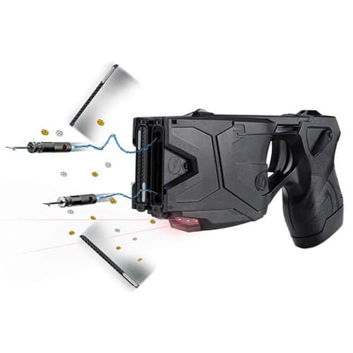 Taser X2 Defender Kit Black with Laser, LED, 2 live Cartridges, Holster, PPW ,Target. - Image 7