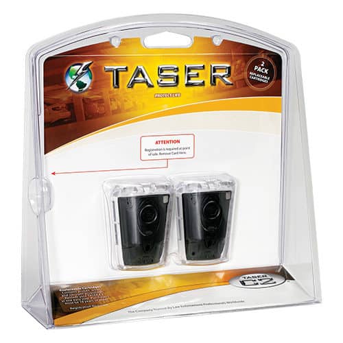 Taser Bolt, Pulse and C2 Replacement Cartridges Live 2 Pack - Image 2