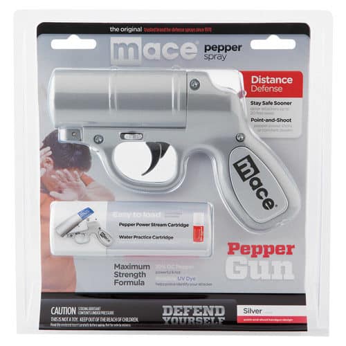 Mace® Pepper Gun - Silver - Image 2