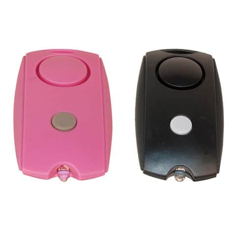 Mini Personal Alarm with LED flashlight and Belt Clip