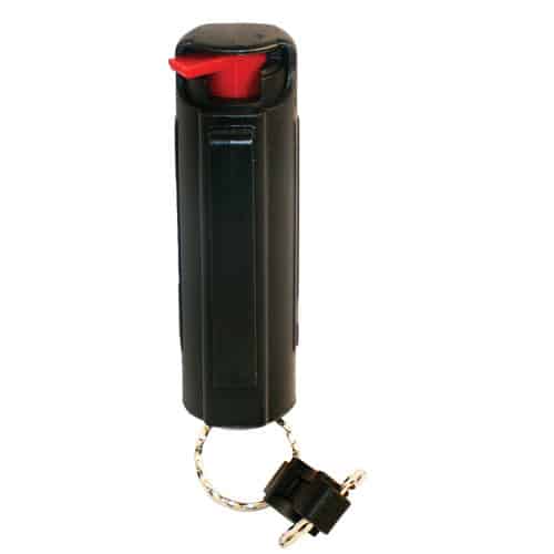 Pepper Shot 1.2% MC 1/2 oz Pepper Spray Hard Case Belt Clip and Quick Release Key Chain - Image 5