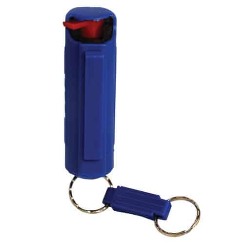 Pepper Shot 1.2% MC 1/2 oz Pepper Spray Hard Case Belt Clip and Quick Release Key Chain - Image 6