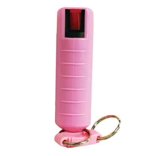 Pepper Shot 1.2% MC 1/2 oz Pepper Spray Hard Case Belt Clip and Quick Release Key Chain - Image 8