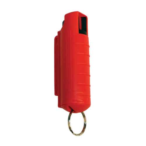 Pepper Shot 1.2% MC 1/2 oz Pepper Spray Hard Case Belt Clip and Quick Release Key Chain - Image 10