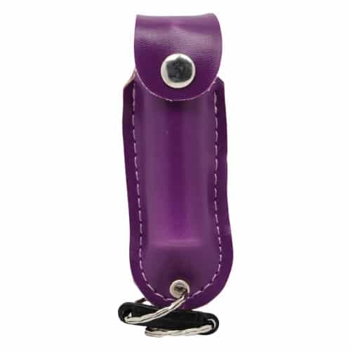 Pepper Shot 1/2 oz Pepper Spray Leatherette Holster - Image 3