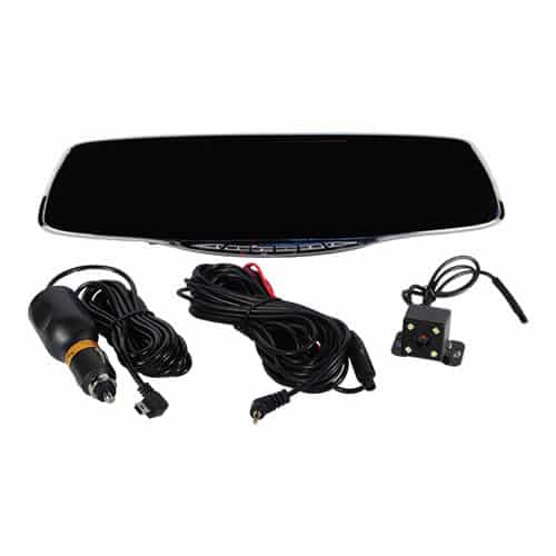 Rear view Mirror 1080P HD Camera with Built in DVR - Image 2