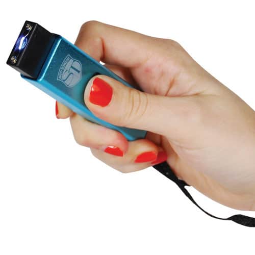 Slider Stun Gun LED Flashlight USB Recharger - Image 2