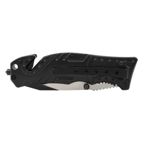 Folding Tactical Survival Pocket Knife Assisted Open with Two Tone Blade - Image 2