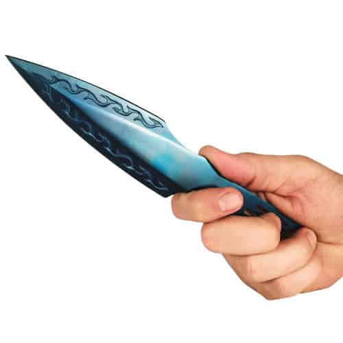 2 Piece Throwing Knife Blue