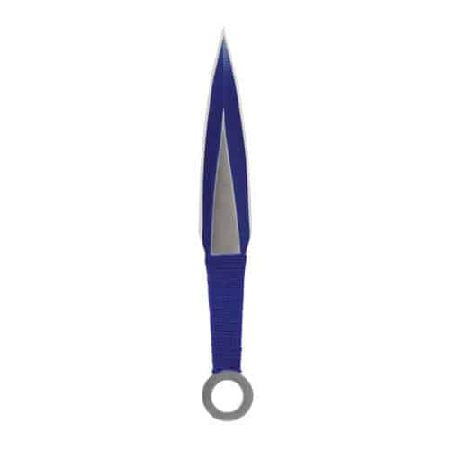 3 Piece Throwing Knife Assorted Color - Black, Blue, Red - Image 3