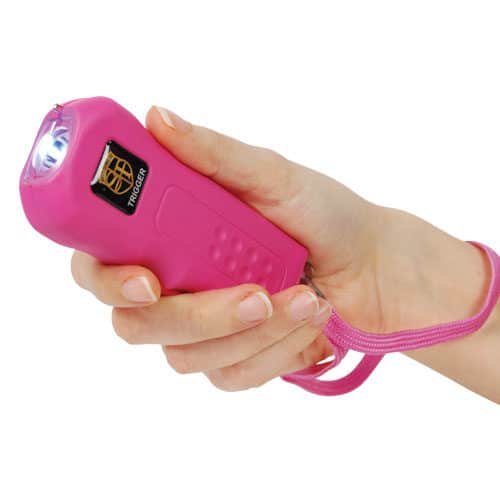 Trigger Stun Gun Flashlight with Disable Pin - Image 3