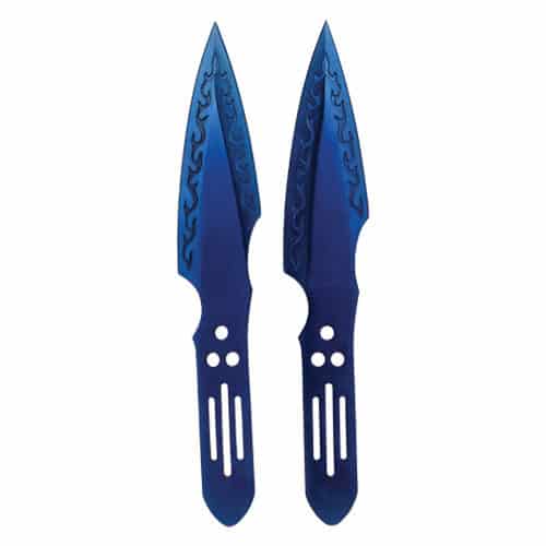 2 Piece Throwing Knife Blue - Image 2